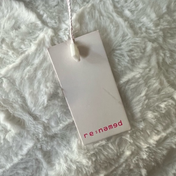 NWT re:named Velvet Halter Top Burgundy ~ small - Picture 9 of 12